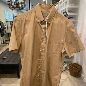 Vince Men’s Short Sleeve button up shirt. NWT